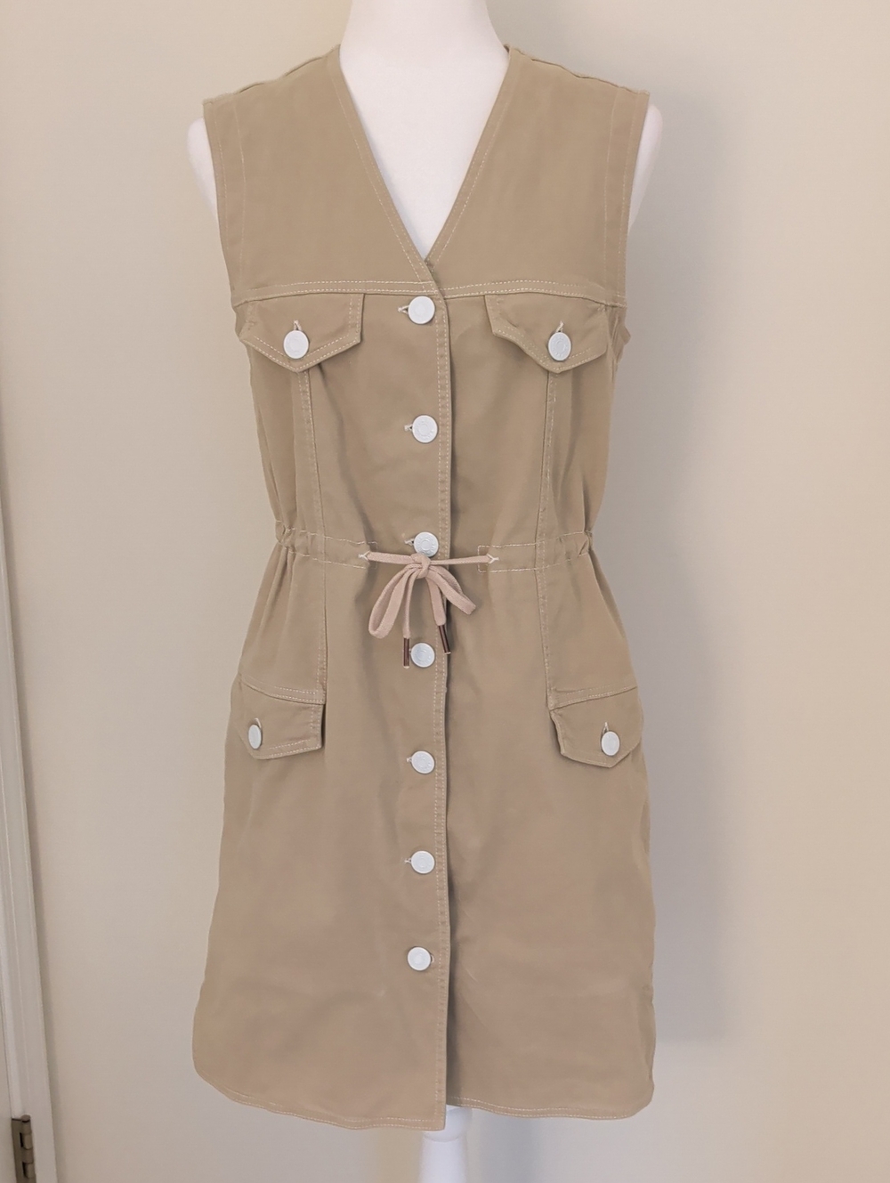 See by Chloe V-neck Mini Dress